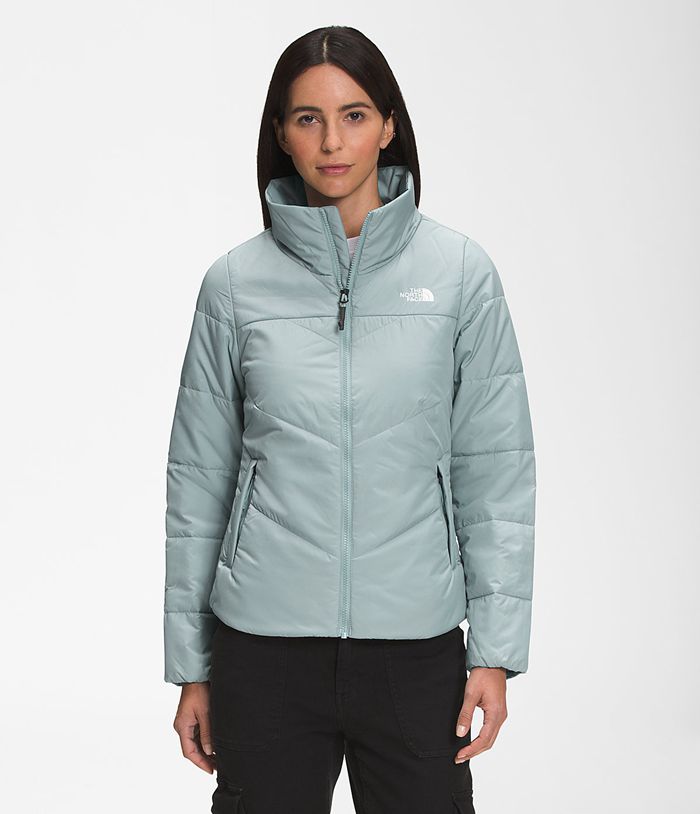 Casaca De Pluma The North Face Mujer Explore Farther Plateadas Azules - Peru 18639RQHY